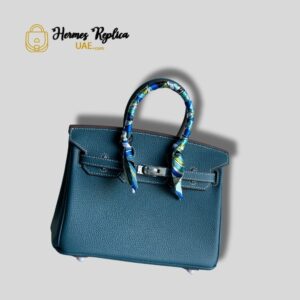 Hermes Birkin 30 Blue Jean Togo Palladium