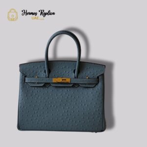 Hermes Birkin 30 Cobalt Ostrich