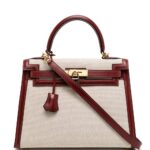 Hermès Kelly 28 Crinoline Rouge H Box Bag