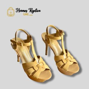 Saint Laurent Paris Beige Patent