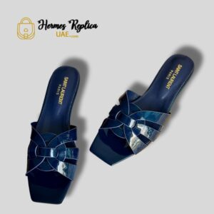 Saint Laurent Tribute leather sandal