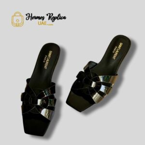 Saint Laurent Tribute Flat Mules