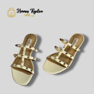 Luxury Leather Studded Summer Sandals