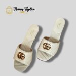 Gucci Marmont Leather Sandals