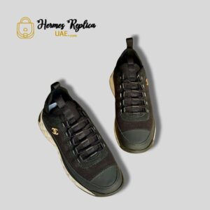 Chanel Black Sneakers
