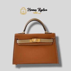 Hermes mini Kelly gold