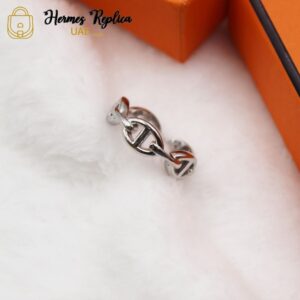 Hermes New Chaine D'Ancre Sterling Ring