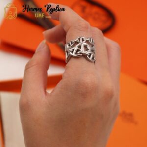 Women's Hermes Chaine d'ancre Enchainee ring